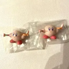 カービィ happy morning フィギュアマスコット メイクごっこ 2点