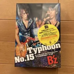 新品未開封B'z/Typhoon No.15 B'z LIVE-GYM