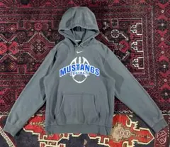 NIKE ナイキ カレッジロゴ プルオーバー パーカー チャコールグレー M