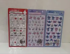 【新品・正規品】　ボンボンドロップシール　ディズニー　3枚セット　通常サイズ