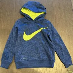 【新品】Nike DRI-FIT パーカー ネイビー/イエロー　ナイキ