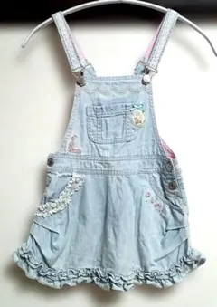 メゾピアノ♡ライトブルー ♡ジャンバースカート♡120サイズ