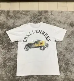 Lサイズ CHALLENGERS 炎の車 Tシャツ