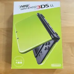 【新品未使用！】new Nintendo 3DS LL ライム　ブラック