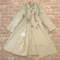 ヴィンテージ バーバリー ベージュ トレンチコート ダブルブレスト 薄手生地