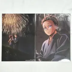 鬼滅の刃 無限城 特典 第7弾 キービジュアルイラストボード 狛治 2枚セット