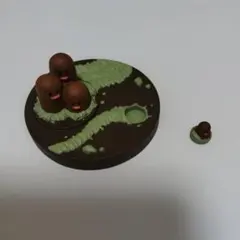 立体ポケモン図鑑　第3集　ディグダ　ダグトリオ　フィギュア
