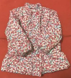 ウィルメリー　ダウンジャケット　花柄　100cm