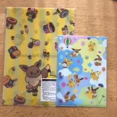 ポケモン☆クリアファイル2点セット