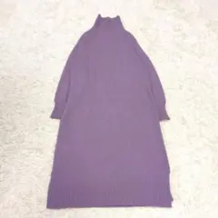訳あり FRAY I.D ルーズタートルニット 원피스 ウール ラクーン