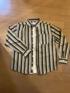 長袖シャツ　XL ストライプ