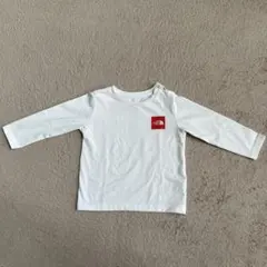 THE NORTH FACE 長袖Tシャツ 90サイズ ホワイト