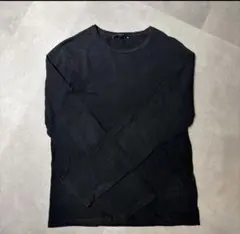 GUCCI グッチ ロンT カットソー ブラックMADE IN ITALY Gucci logo-print Cotton T-shirt | Black | FARFETCH