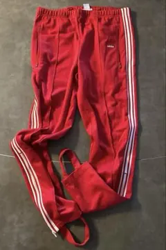 adidas アーカイブシリーズ ジョガーパンツ M レッド