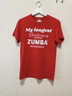 ZUMBA インストラクター用 Tシャツ XS/S 赤