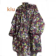 kiu レインコート 花柄 ポンチョのサムネイル