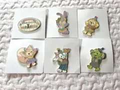 ダッフィー フロムオールオブアス　ピンバッジ 8種　コンプリート　新品未開封 ディズニー40周年 フロムオールオブアス ダッフィー&フレンズ