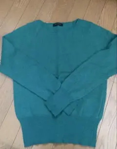 closet story グリーン長袖ニットのサムネイル