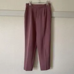 gu テーパードパンツ l ピンク