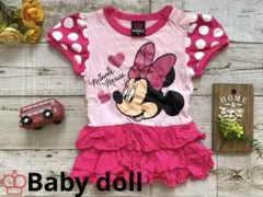 BABYDOLL ミニーマウス ディズニー Tシャツ 80サイズ