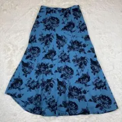 アパートバイローリーズ アシンメトリースカート 花柄 L　8-36