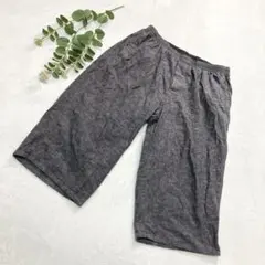 UNIQLO　ステテコ（前開き）　メンズ　グレー　速乾性　ゴムウエスト　XL