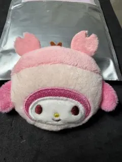 ちいかわ✖️サンリオ　ヘアクリップ　マイメロカニちゃん