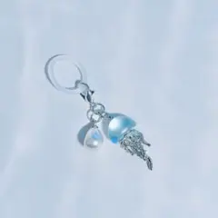 【mo様専用】めじるしアクセサリー アンブレラマーカー チャーム くらげ 2個