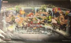 未開封 霊使い プレイマット 遊戯王 EU　エリア　ウィン　ヒータ　アウス 遊戯王 四霊使い ウィン ヒータ エリア アウス 各1枚 1枚の通販 ぬへも