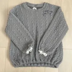 【110サイズ】セーター/キムラタン/Lily ivory