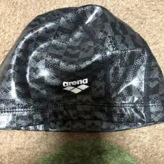 ともたろ様arena ARN-6407 スイムキャップ ブラック水中メガネセット