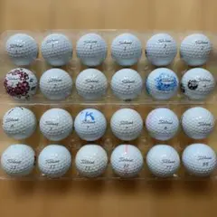 タイトリスト PROV1x ロストボール 24球 - メルカリ