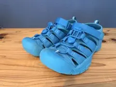 KEEN キーン　ニューポートH2 ブルー　20cm