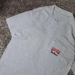 90s 　マルボロ　ポケT　ADVENTURE TEAM　TEE