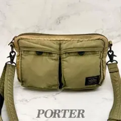 PORTER ポーター タンカー ショルダーバッグ カーキ