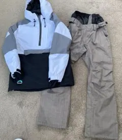 【古着】スノーボードウェア スキーウェア 上下セット レディース