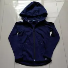 GapFit ネイビー フルジップパーカー 5Y（110cm）