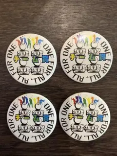 【ゴルフコンペ幹事さん必見】チームイベント賞に！オリジナル缶バッジ44mm