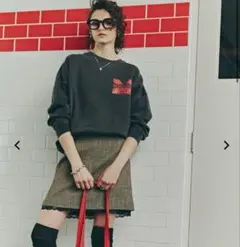 ROSE BUD MOORDAL Mロゴスウェット