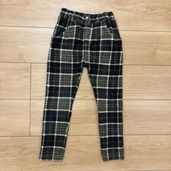 コットン100% チェック柄 長ズボン