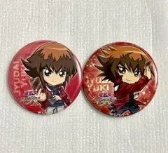 遊戯王デュエルモンスターズGX 遊城十代 缶バッジ - メルカリ