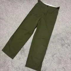 Spick &Span 2025年モデル 紺 ネイビー ルーズベイカーパンツ - メルカリ