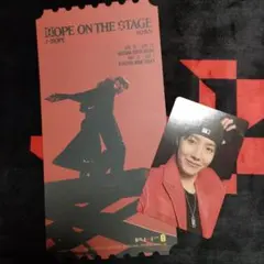 J-HOPE　HOPE ON THE STAGE VIPチケット　FCトレカ