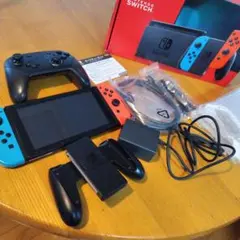 Nintendo Switch 本体 青/赤 + プロコントローラー