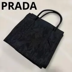 PRADA プラダ トートバッグ ナイロン マチ有り ブラックのサムネイル