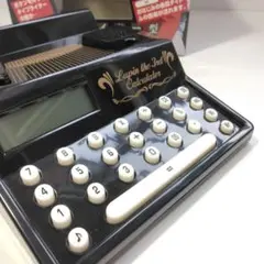 ルパン三世　タイプライター型音声電卓　黒　2005