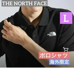 THE NORTHFACE ノースフェイス ポロシャツ ブラック Lサイズ 韓国のサムネイル