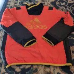 adidas サッカー ピステ オレンジ ブラック　上下セット