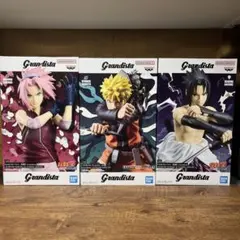 NARUTO Grandista フィギュア 3体セット