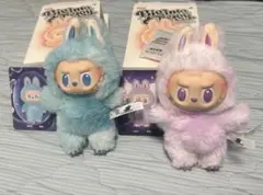 2点セット　LABUBU エナジー ラブブ　Hope 水色Luck 紫